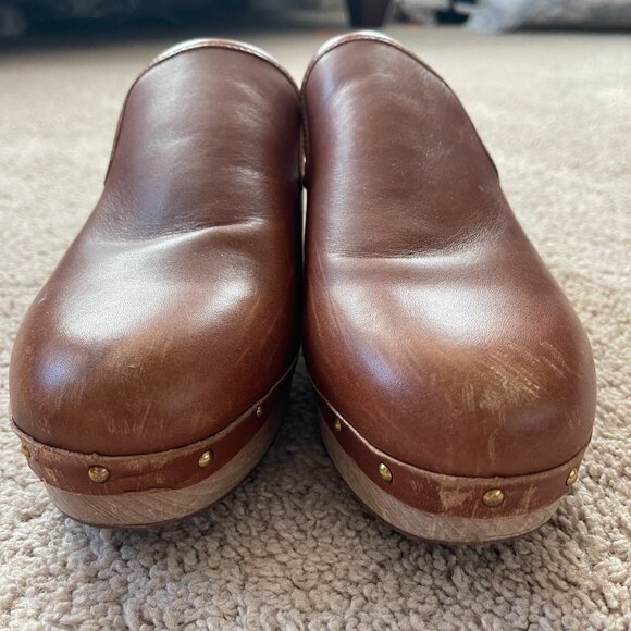 J. Crew Brown Leather Mules - Picture 4 of 9